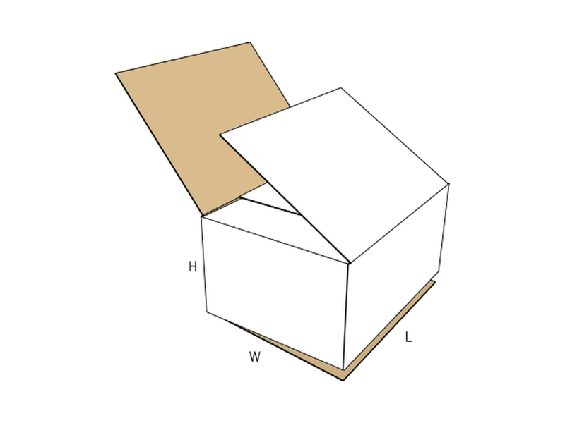 Fully overlapping slotted container (FOL)