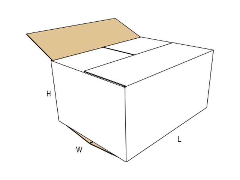 Slotted container — extended top