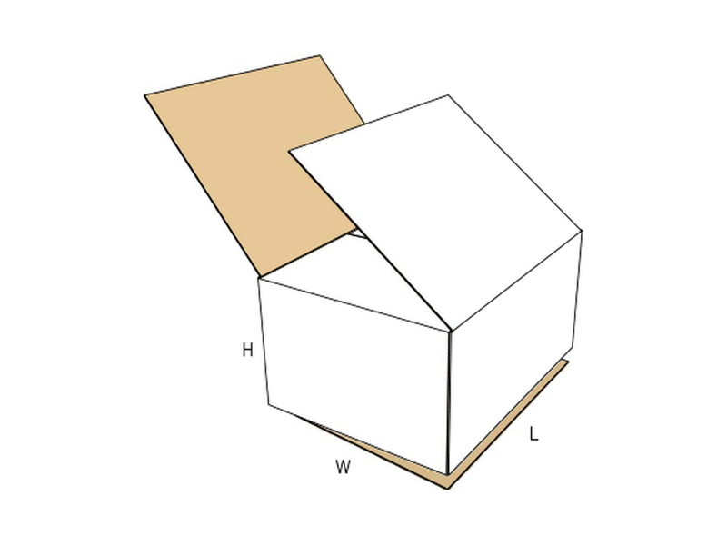 Slotted container — with partition