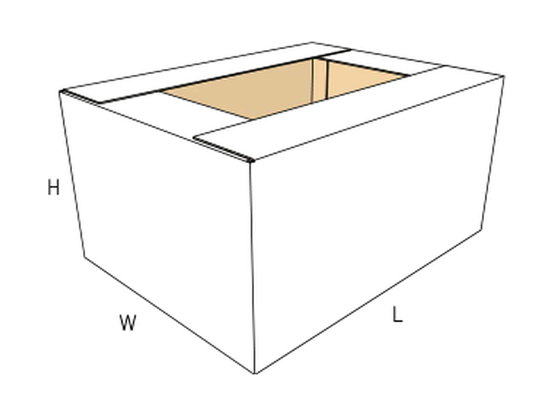 Slotted container — with inner liner