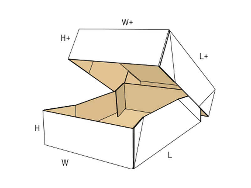 Telescope box — deep lid