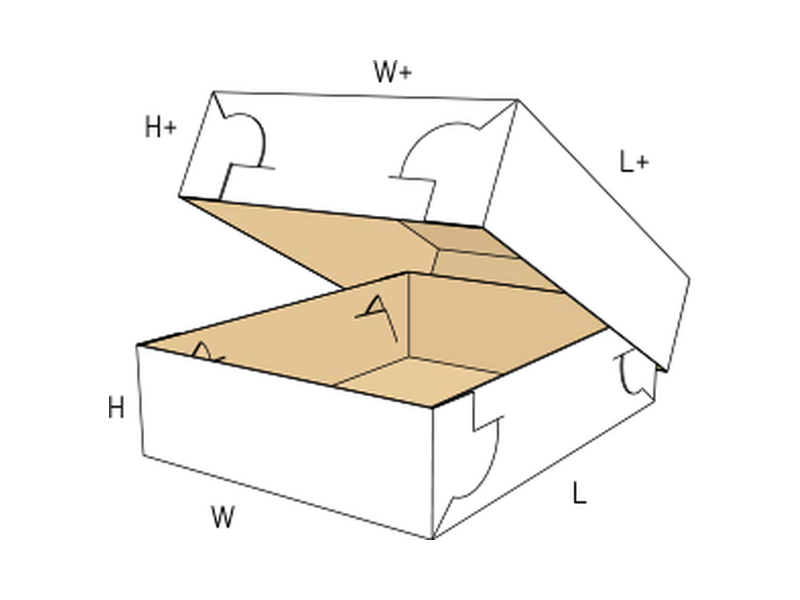 Telescope box — with dividers