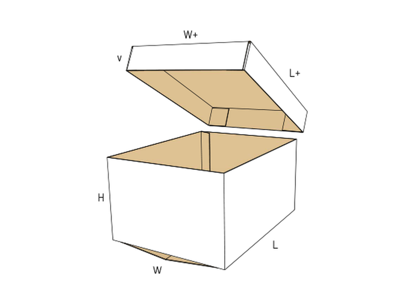 Telescope box — with display window