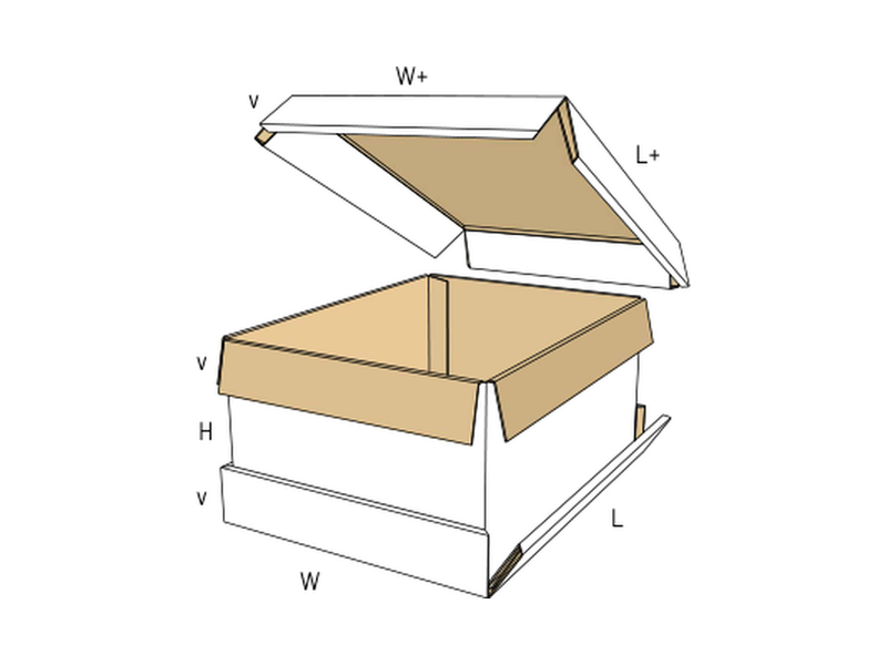 Telescope box — with partition system