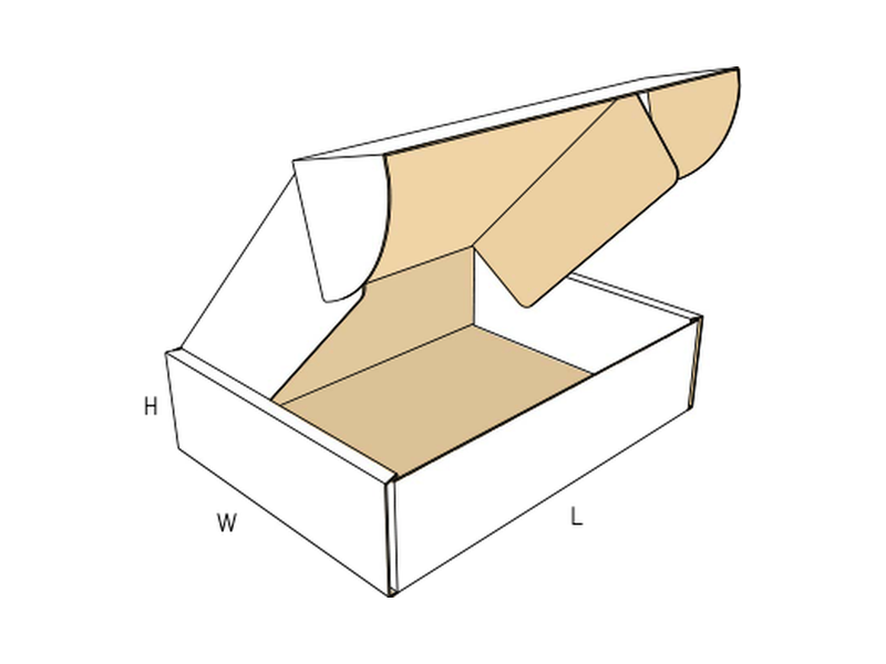 Folder-type box