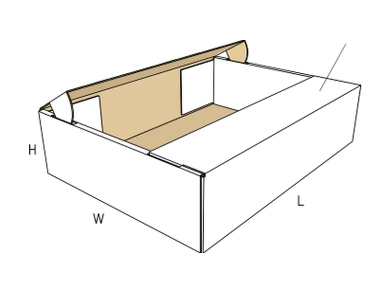 Folder — with reinforced corners