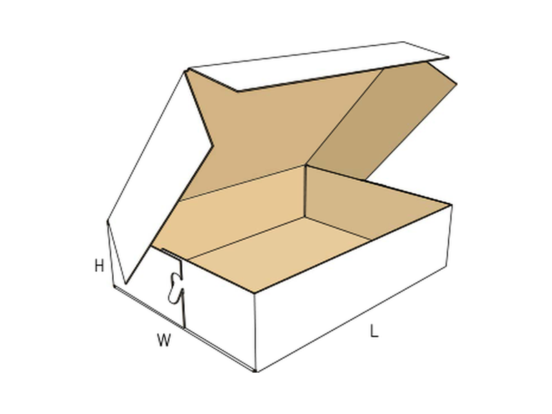Folder — with locking side panels