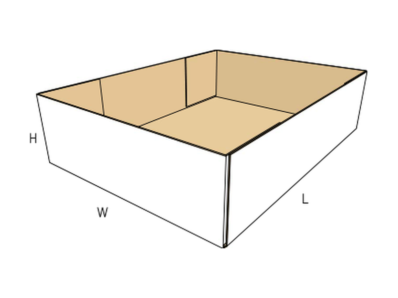 Folder — with glued base