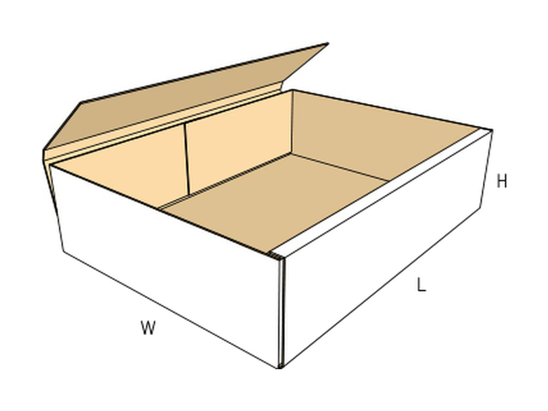 Folder — with tray and separate lid