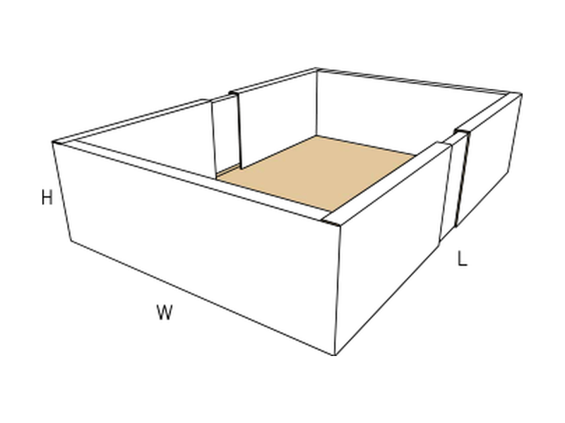 Folder — with inner support frame