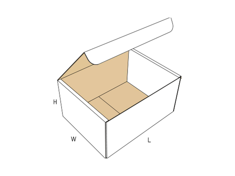 Folder — with full-depth lid
