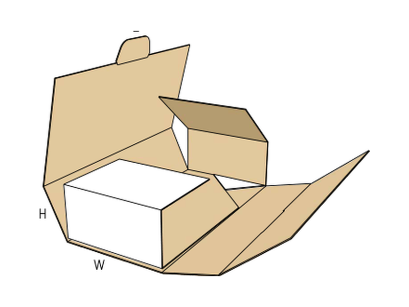 Folder — with roll-end closure
