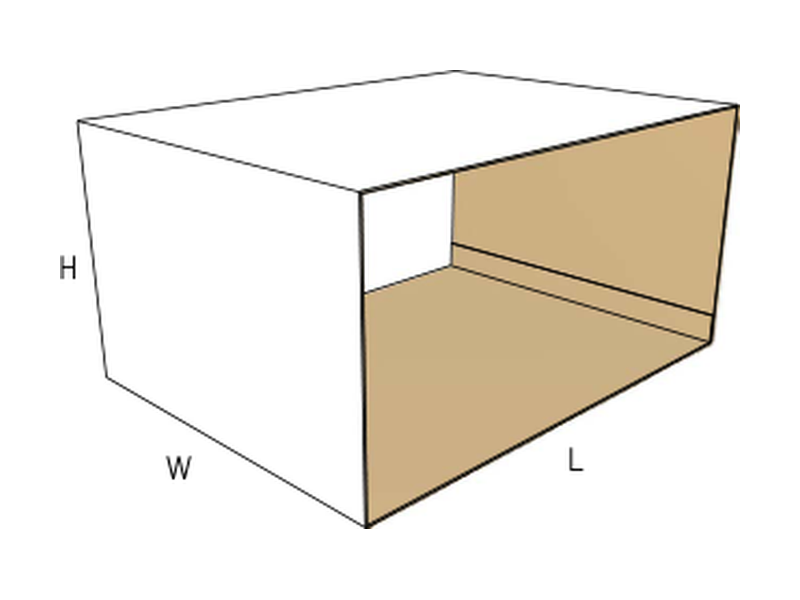 Slide box — with inner tray