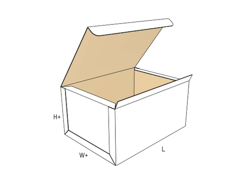 Rigid box — with lid