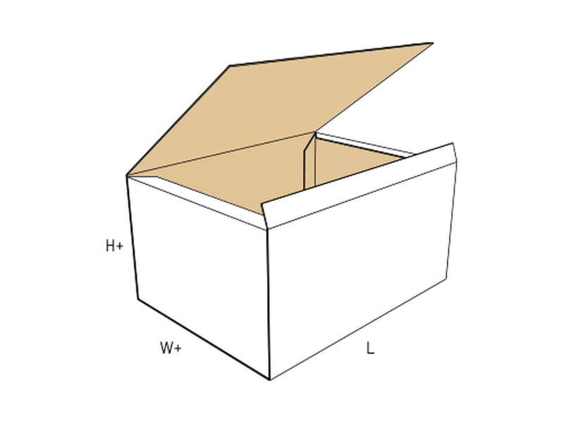 Rigid box — with magnetic closure