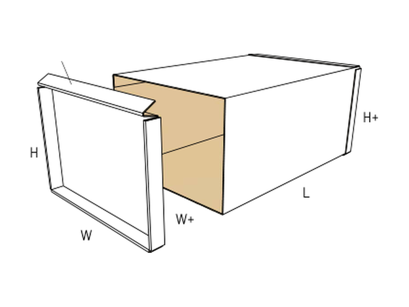 Rigid box — with pull tab