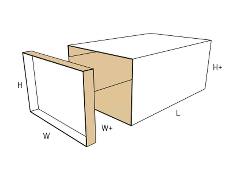 Rigid box — with drawer