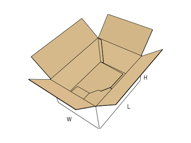 Ready-glued case