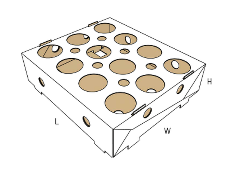 Honeycomb pad